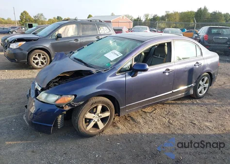 2008 Honda Civic Ex-L from USA, damaged, VIN 2HGFA16978H529716